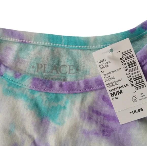 NWT Children's Place tie-dye tee medium - Picture 3 of 3